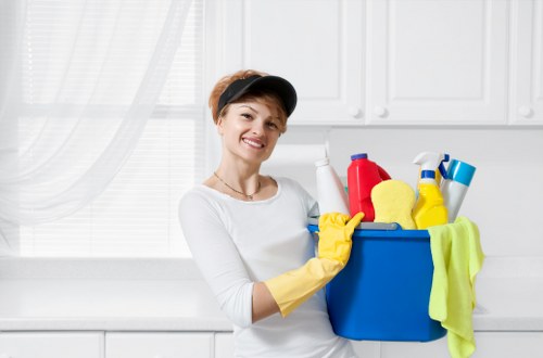 Living room cleaning for a tenancy handover in N1