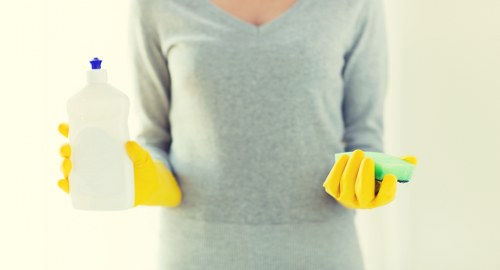 Risk assessment review before starting cleaning work