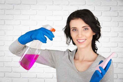 Cleaning invoice and payment confirmation for a booked service