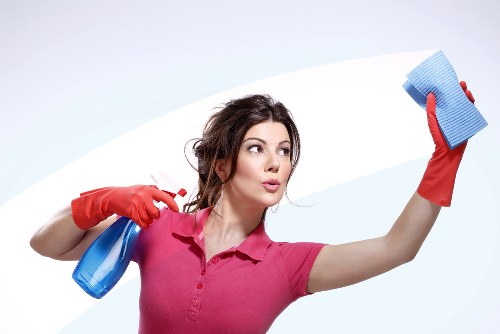 Cubic-yard pricing example for a local cleaning job